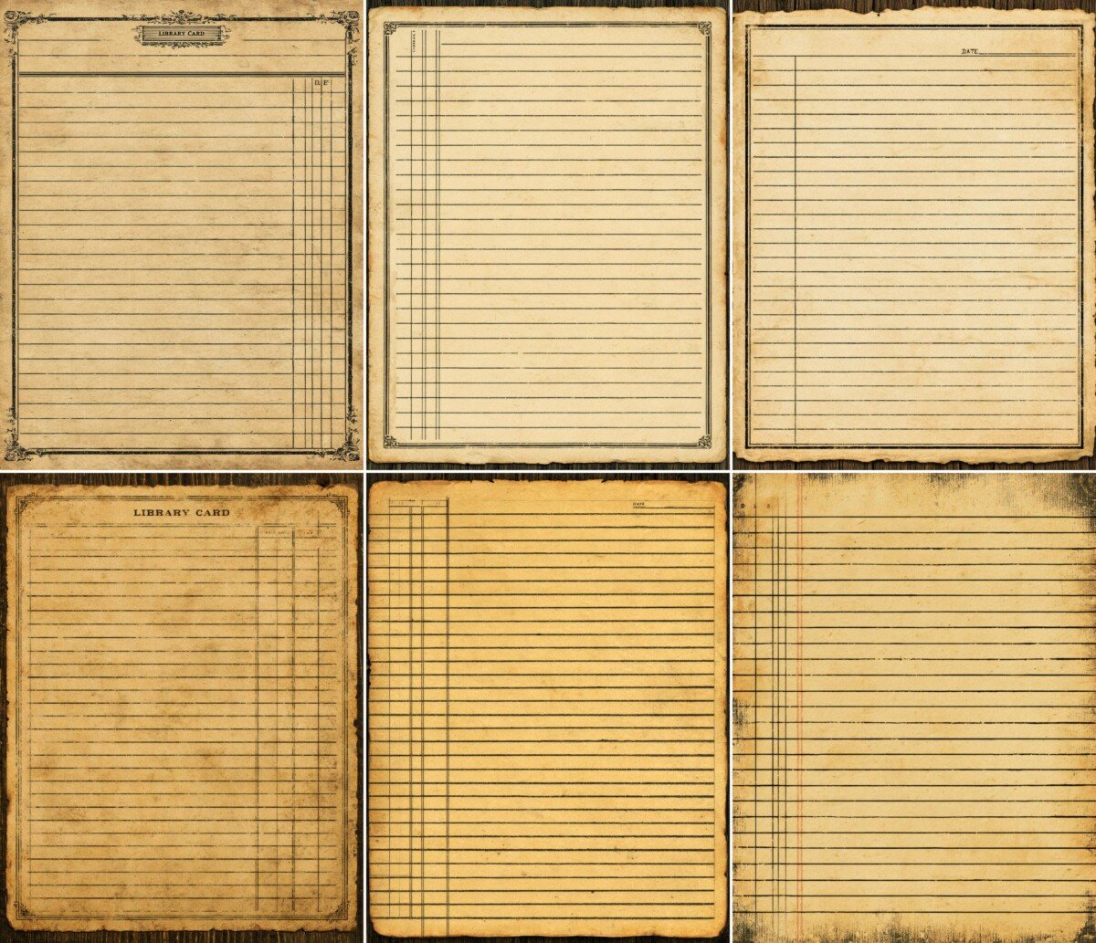library preview 7 – Journal Pages