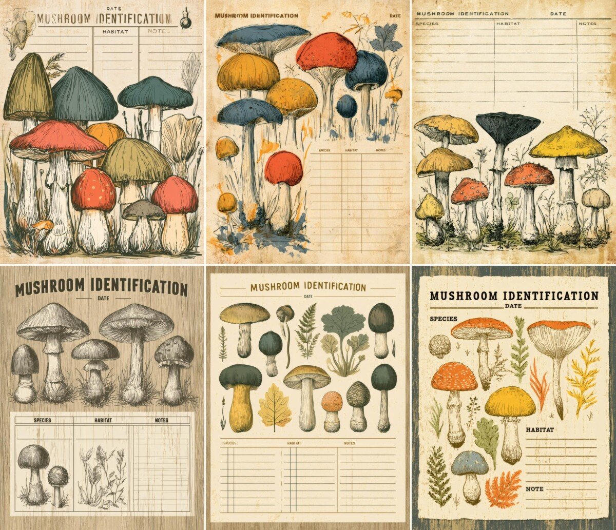 vintage preview 3 – Journal Pages
