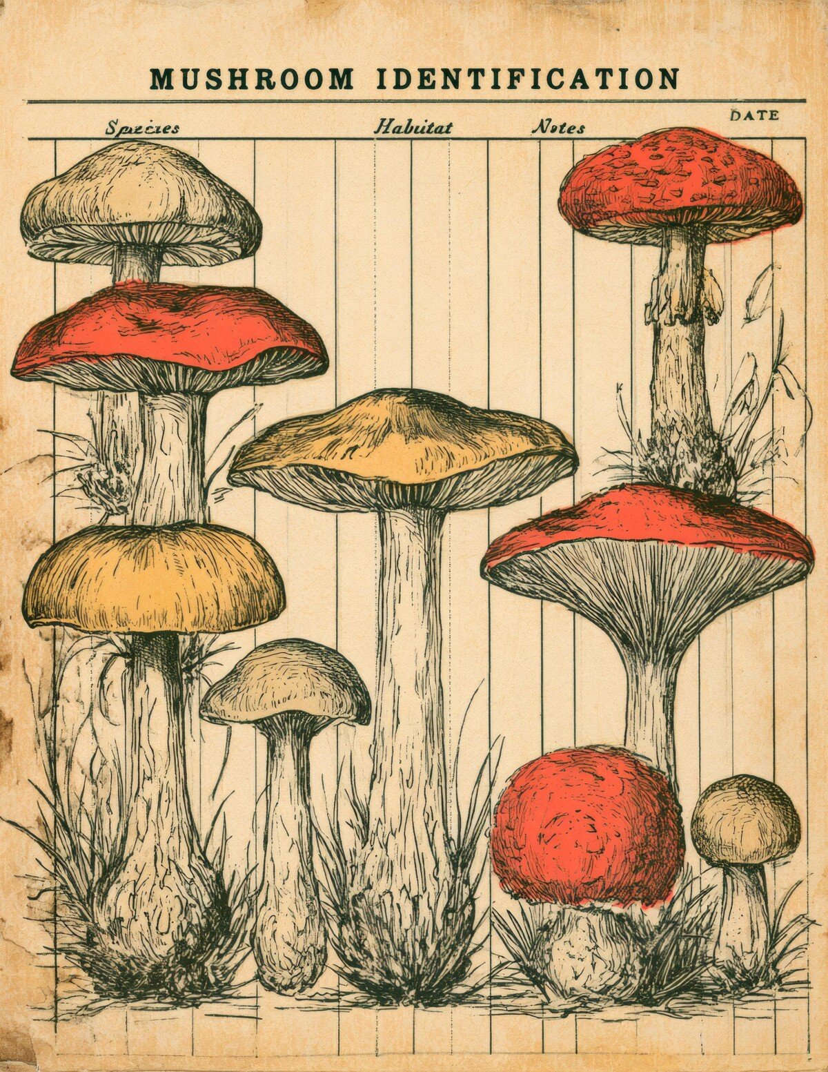 vintage preview 5 – Journal Pages