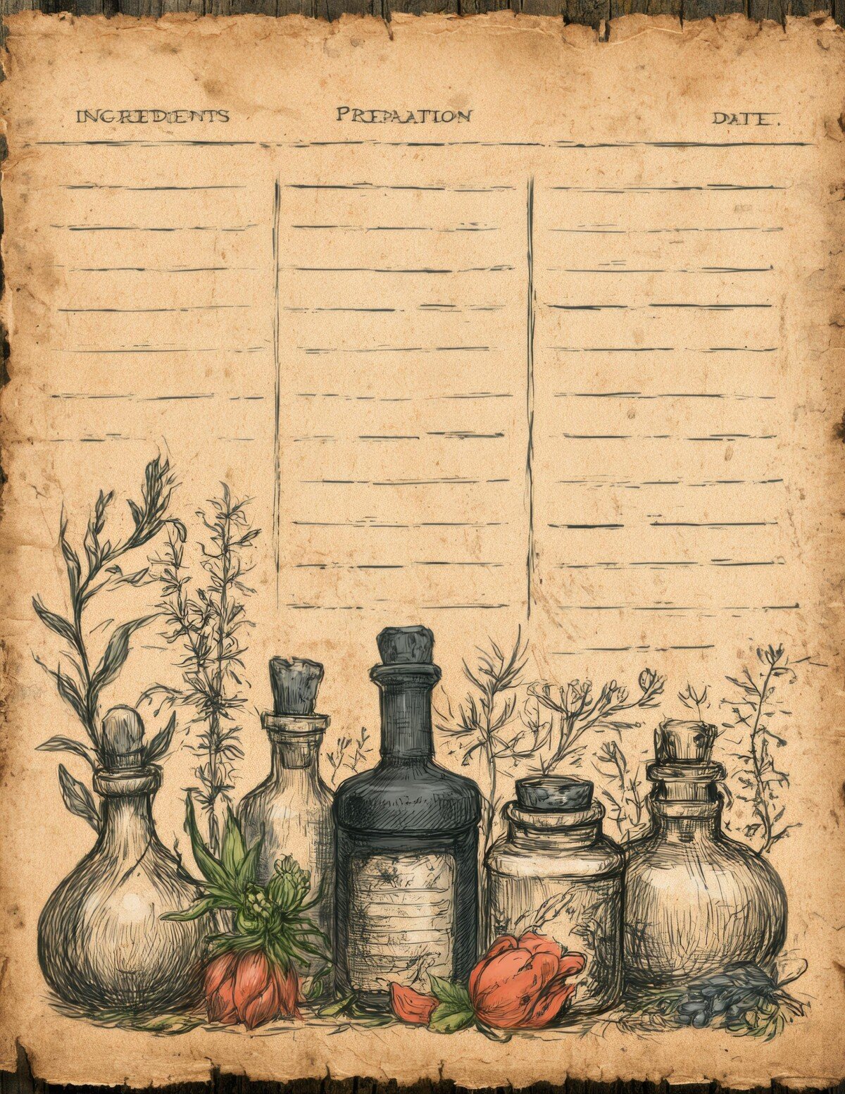 potion preview 8 – Journal Pages