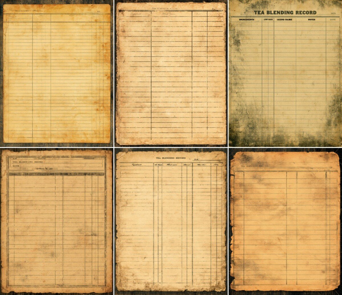 vintage preview 3 – Journal Pages