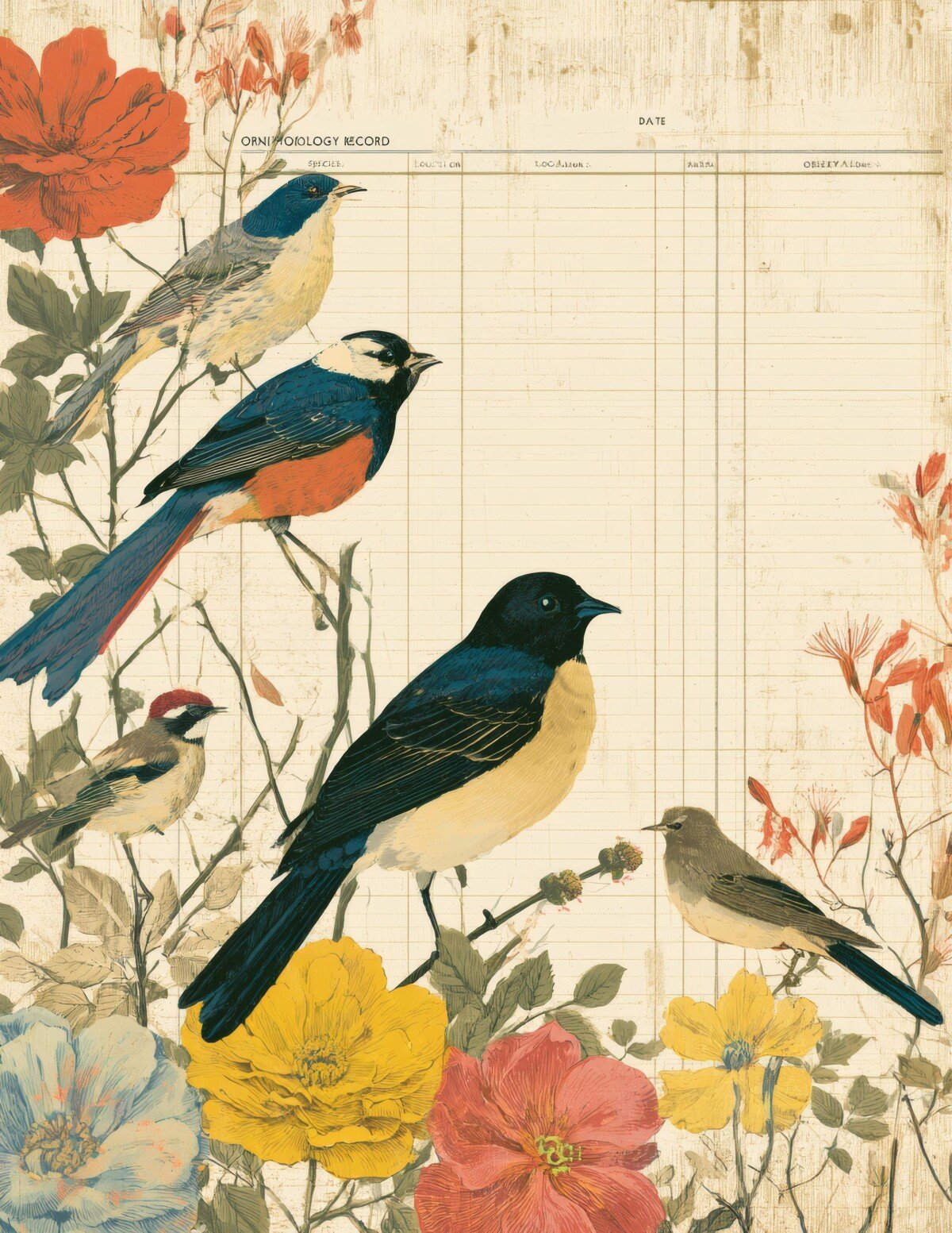 ornithology preview 9 – Journal Pages