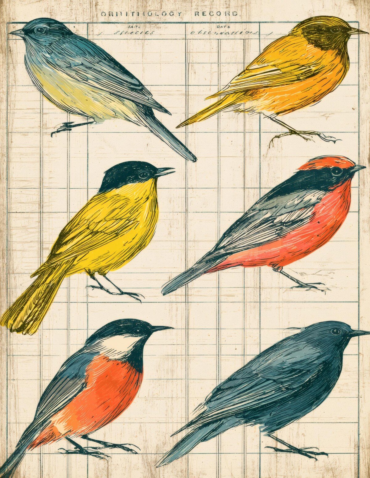 ornithology preview 10 – Journal Pages