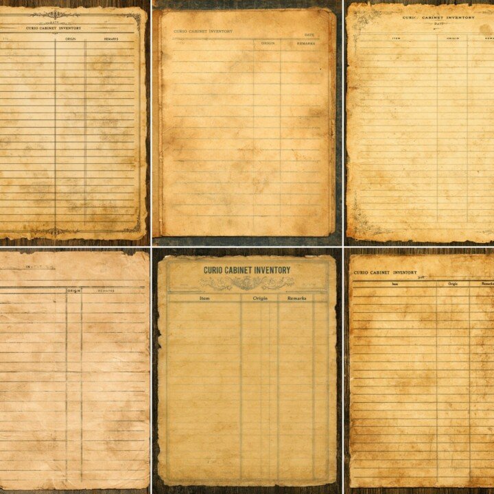 vintage preview 2 – Journal Pages