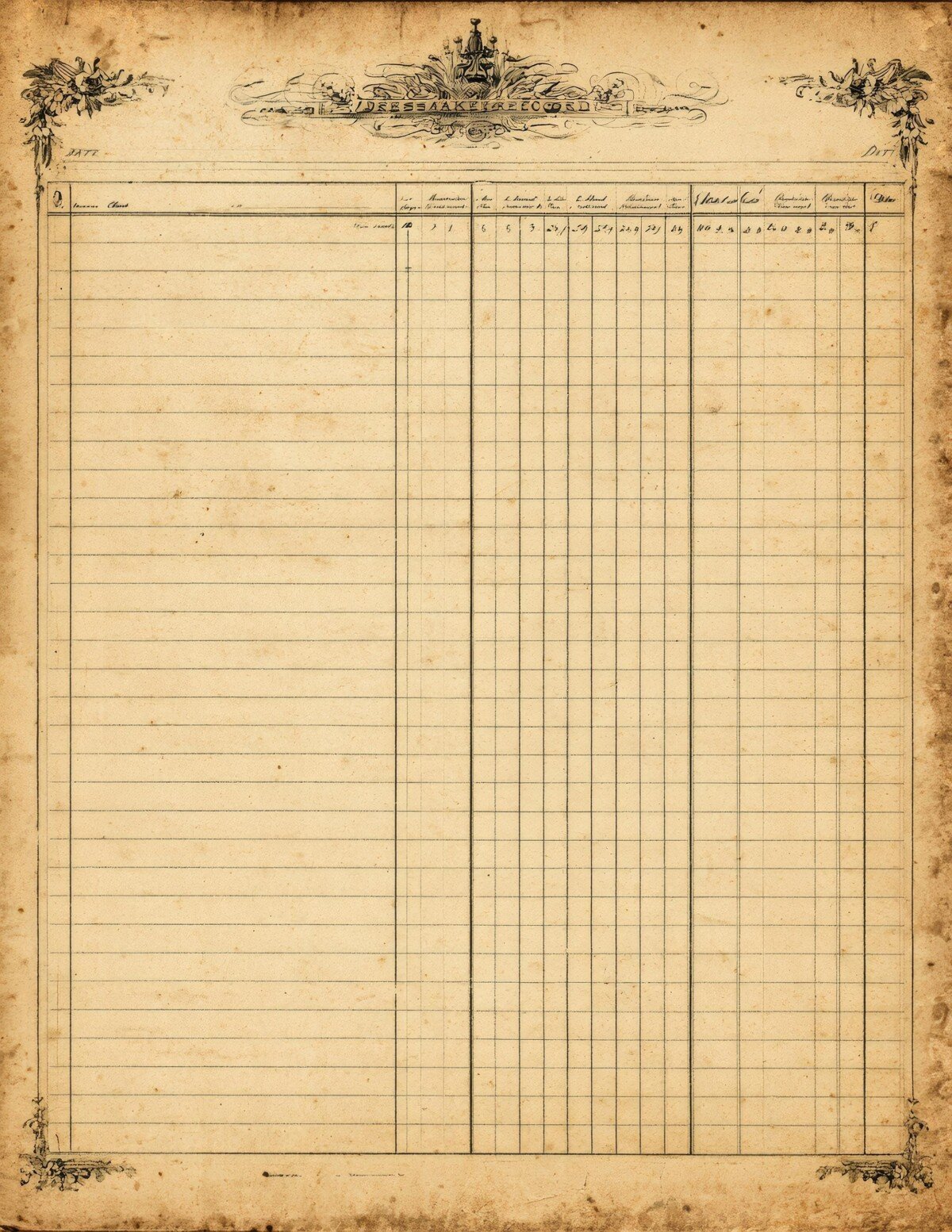 vintage preview 7 – Journal Pages