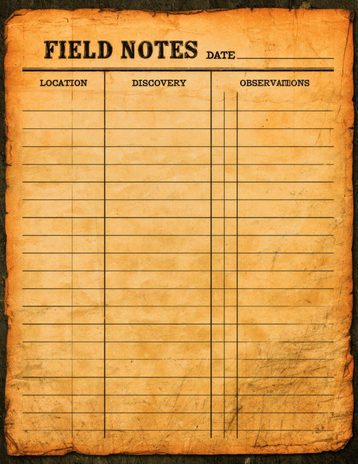 vintage preview 8 – Journal Pages