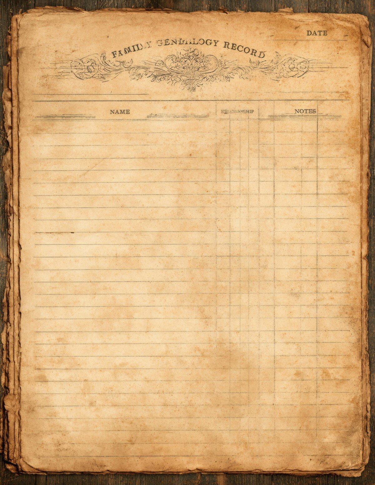 vintage preview 8 – Journal Pages