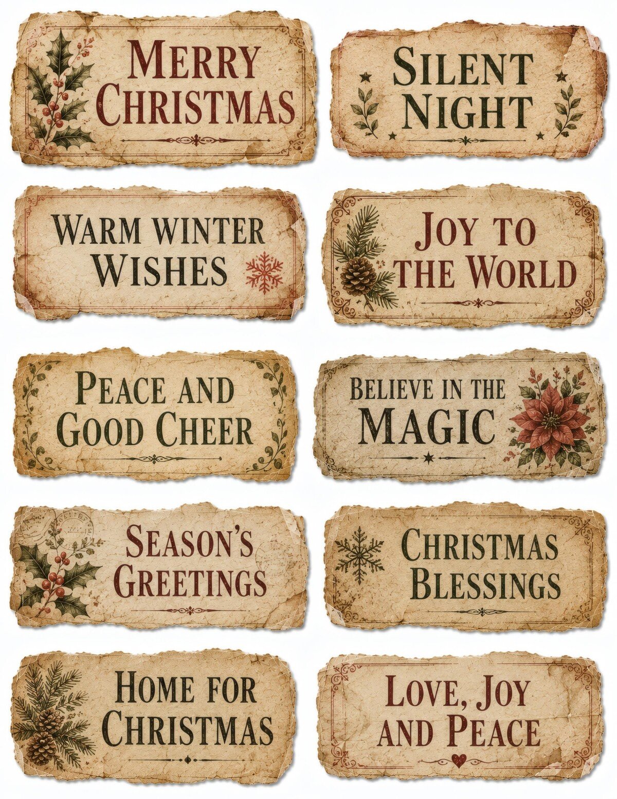 christmas preview 3 – Fussy Cuts