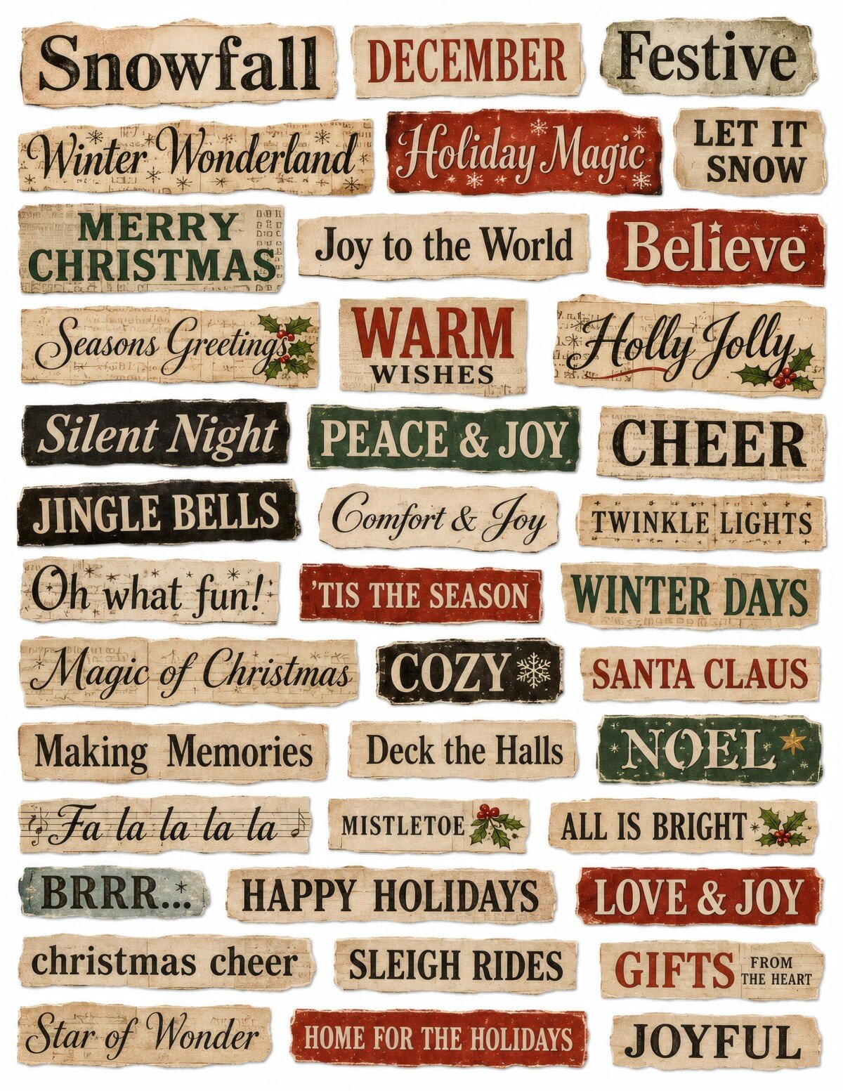 christmas preview 7 – Fussy Cuts