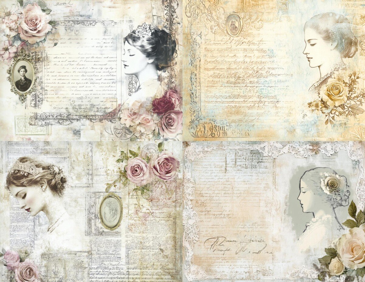 Victorian Lace Romance Papers - Image 6