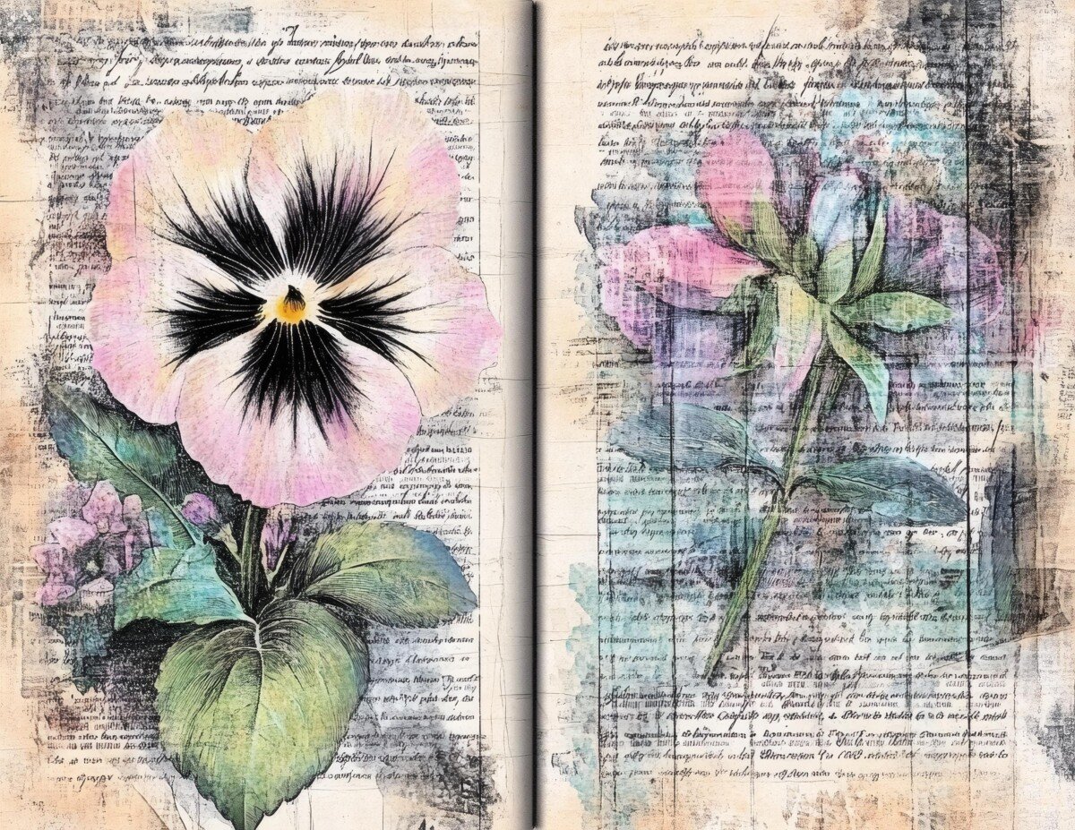 vintage preview 9 – Journal Pages