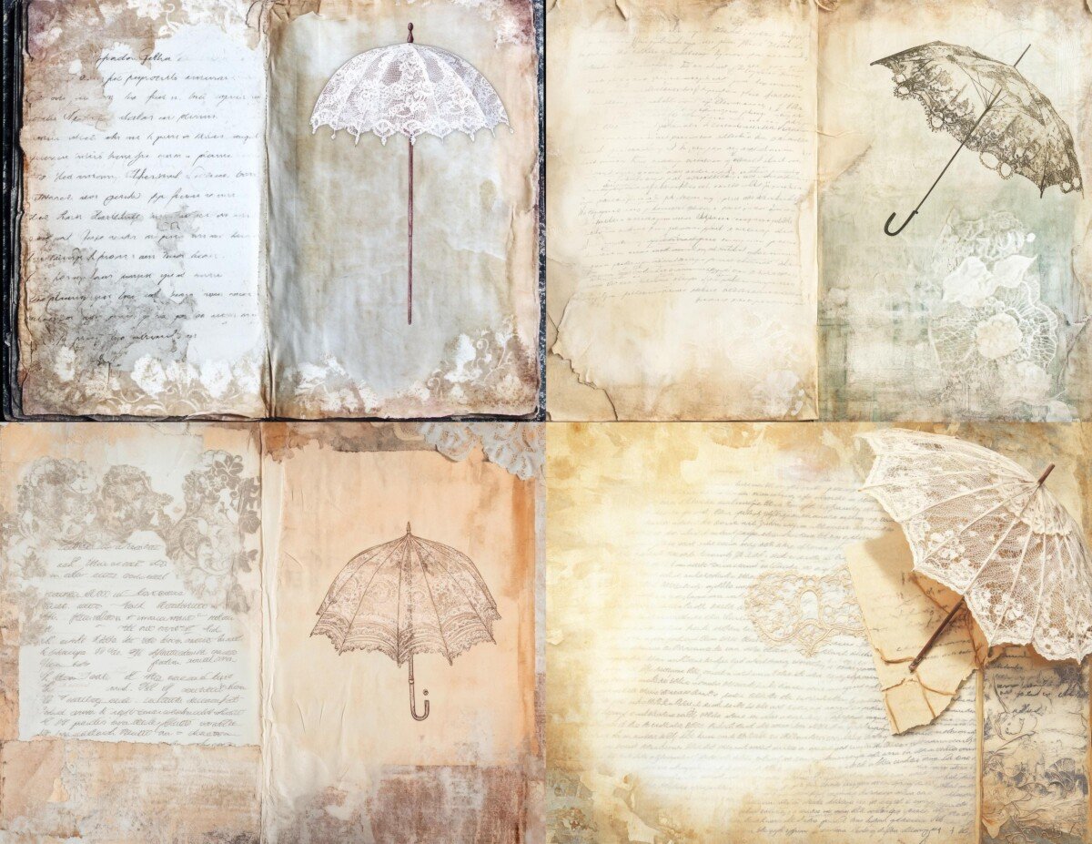vintage preview 3 – Fussy Cuts