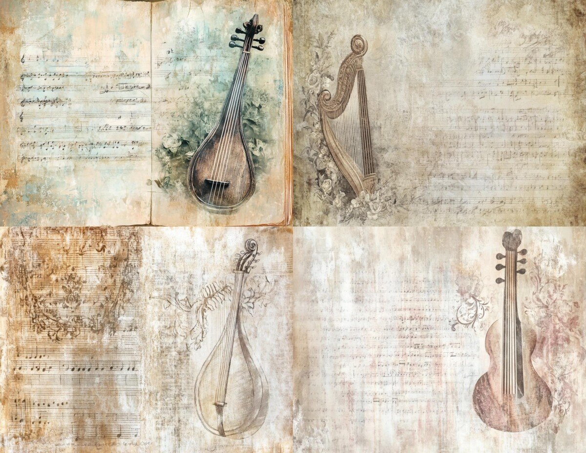 vintage preview 2 – Journal Pages