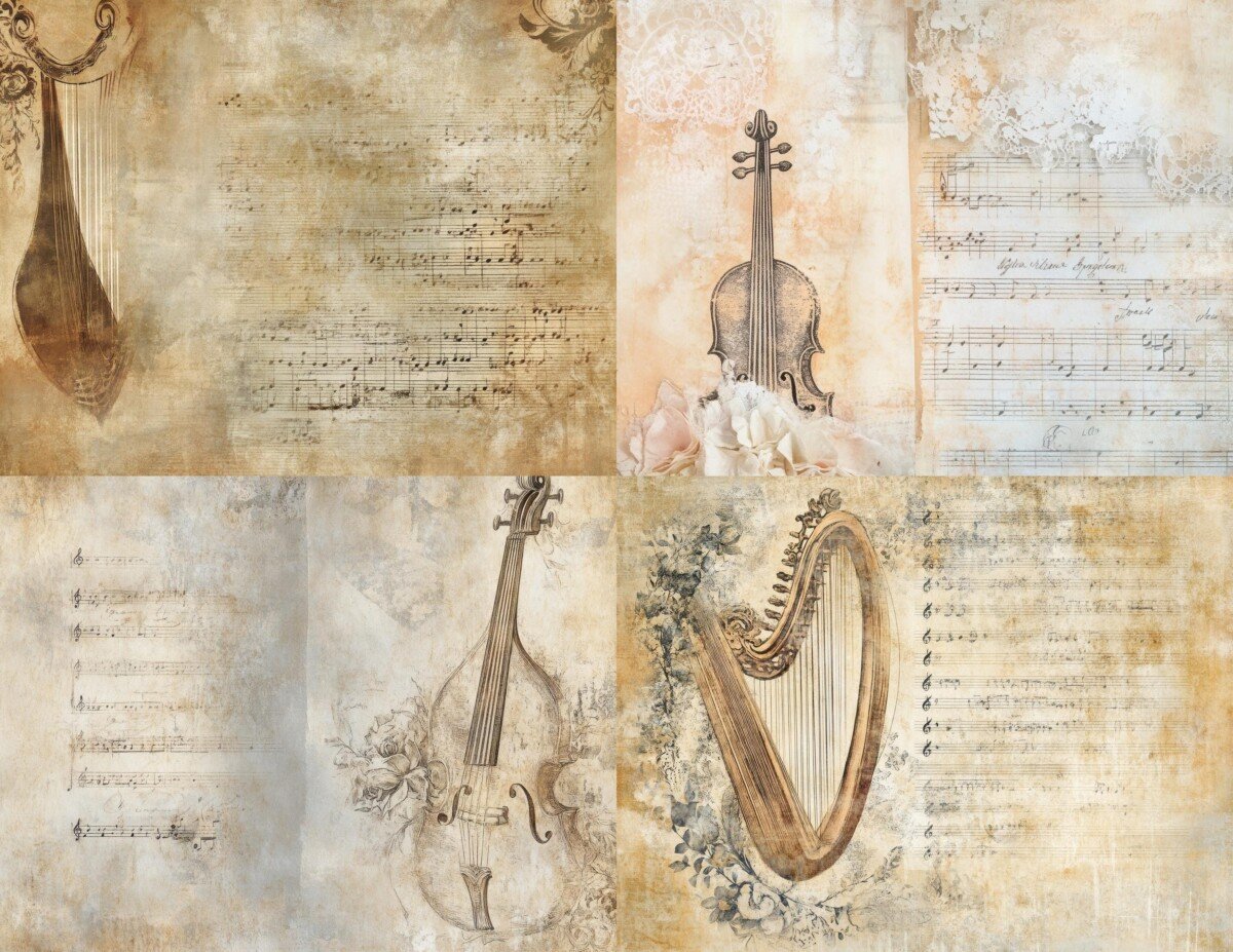 vintage preview 6 – Journal Pages