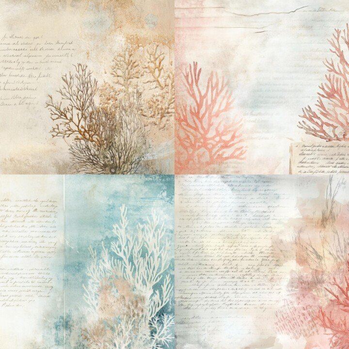 coral preview 2 – Fussy Cuts