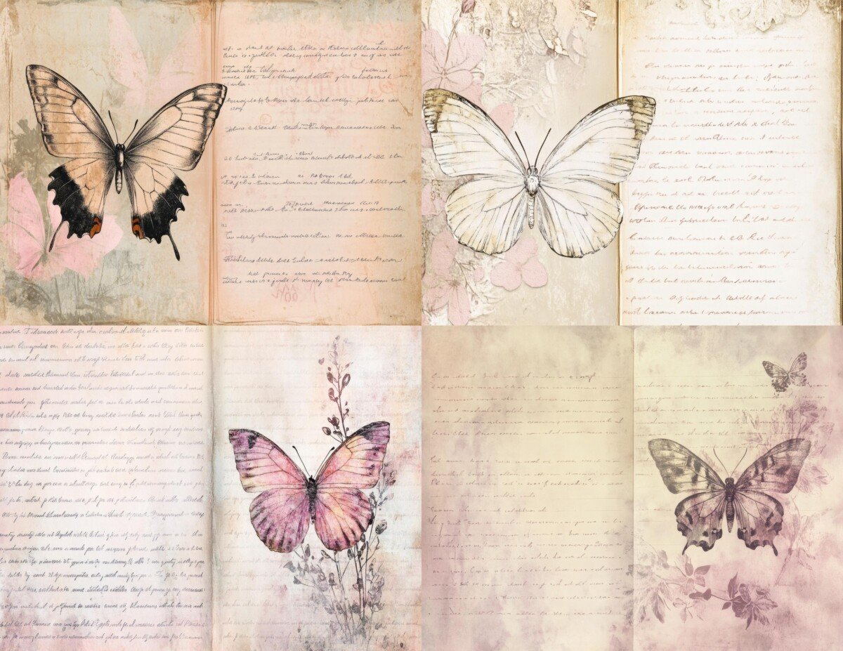 vintage preview 5 – Journal Pages