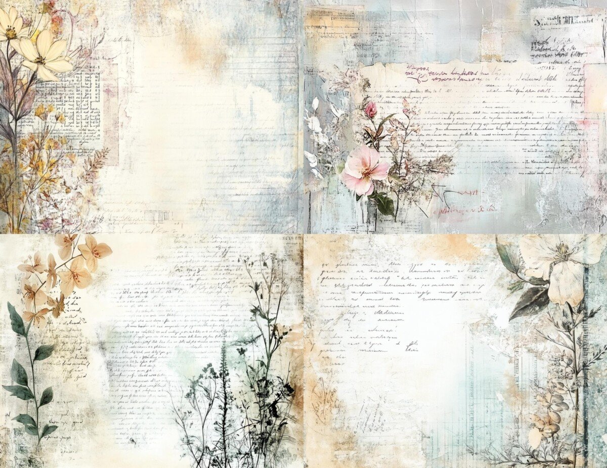 vintage preview 2 – Journal Pages