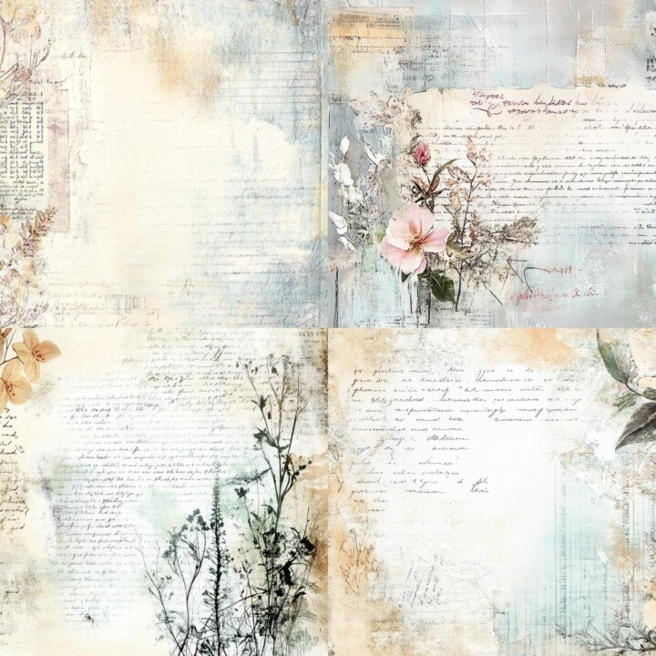 vintage preview 2 – Journal Pages