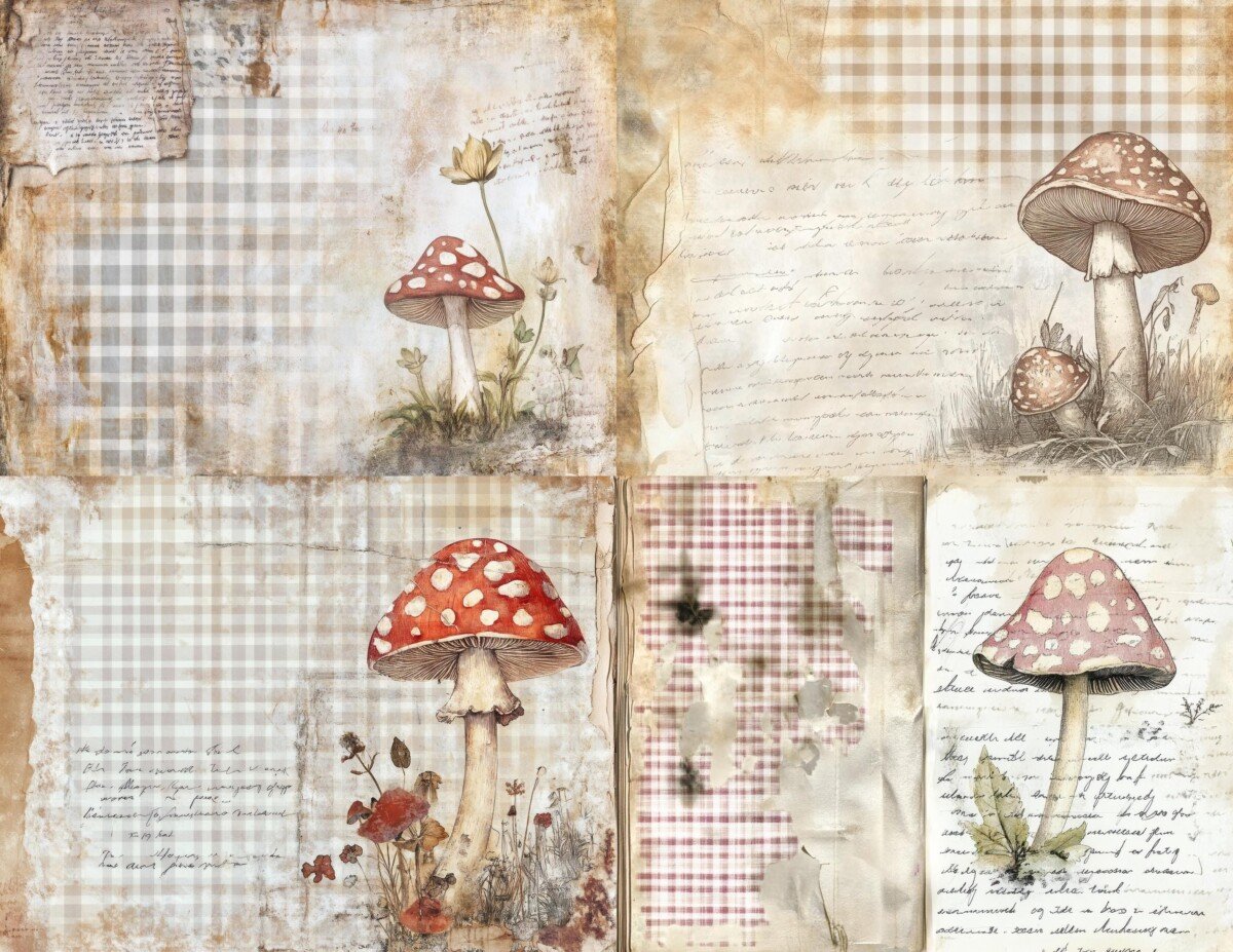 vintage preview 5 – Journal Pages