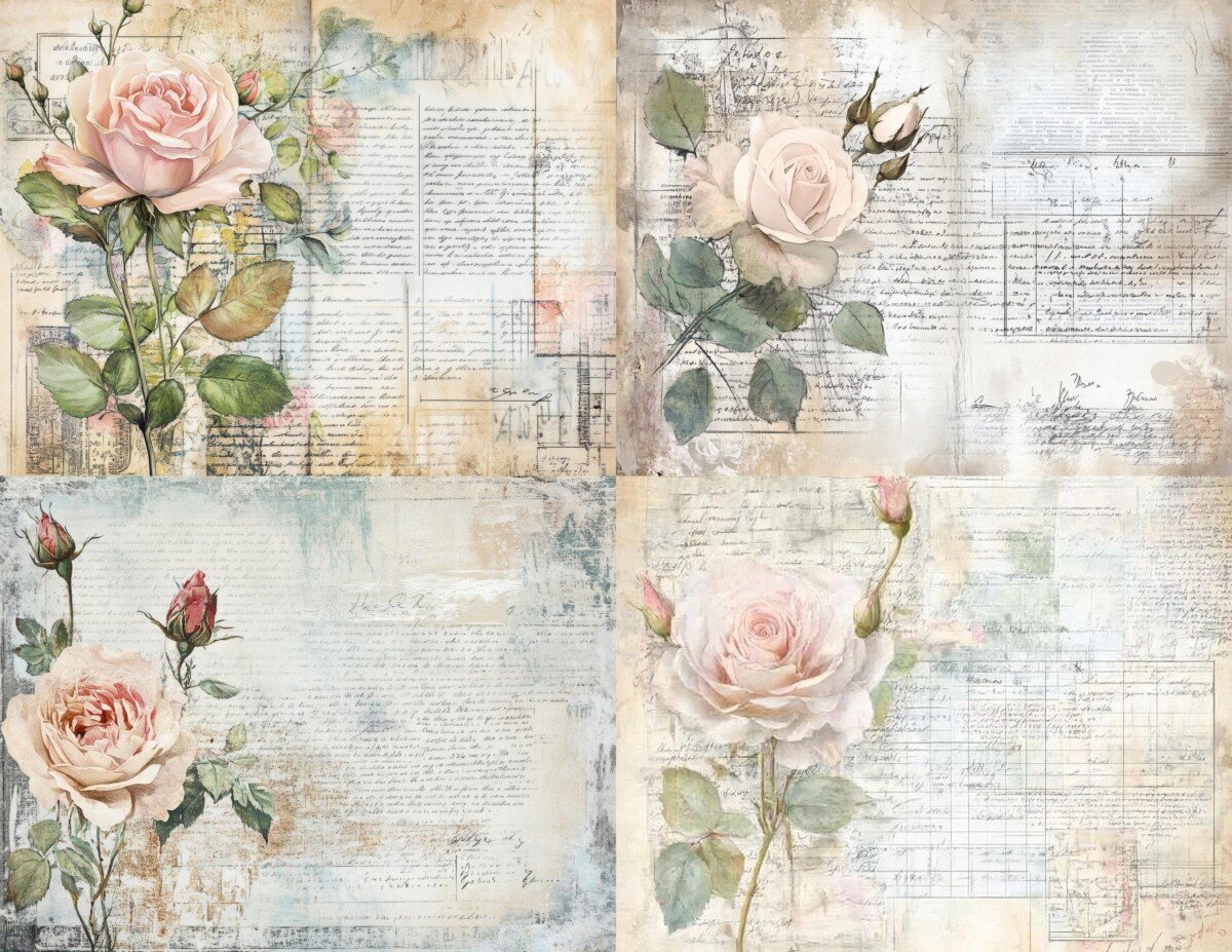 vintage preview 2 – Journal Pages