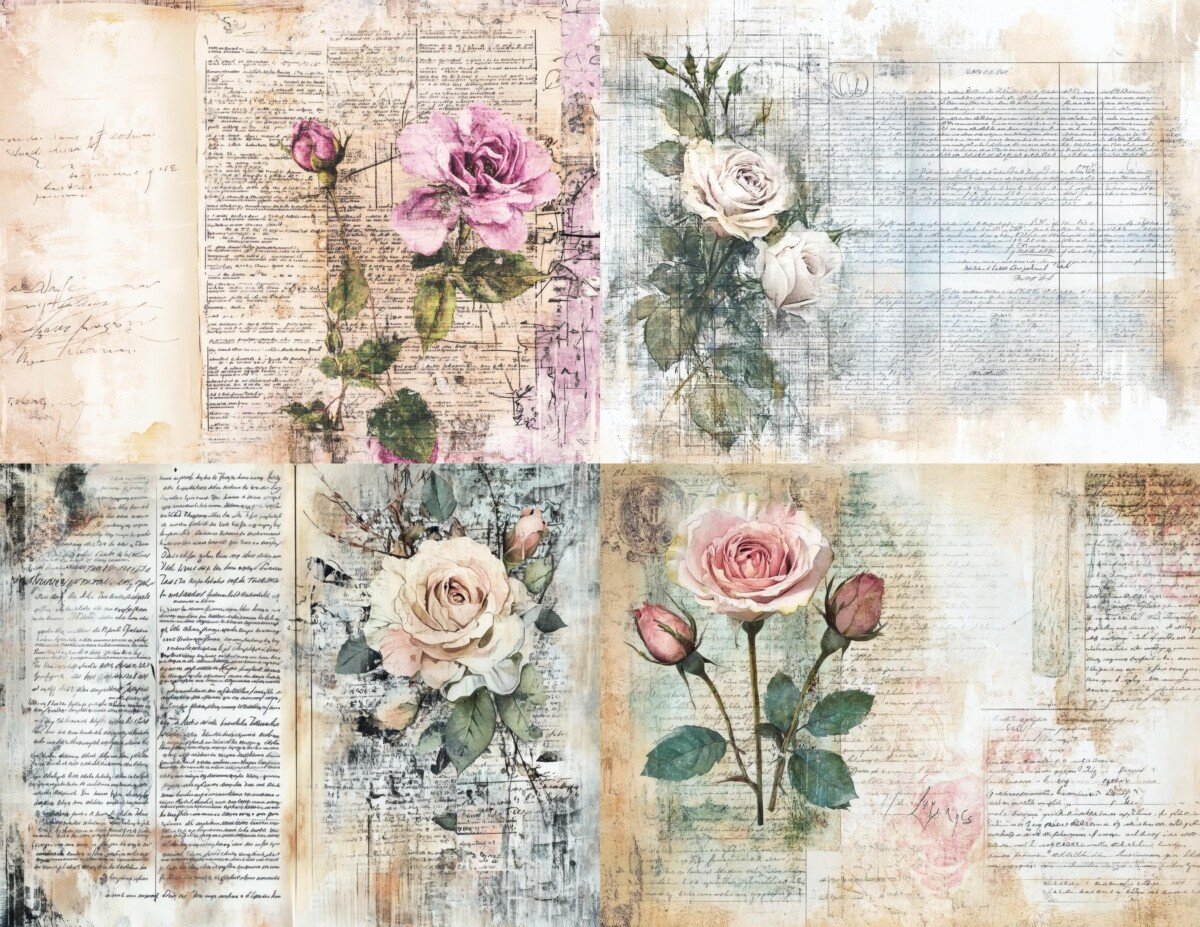 vintage preview 5 – Journal Pages