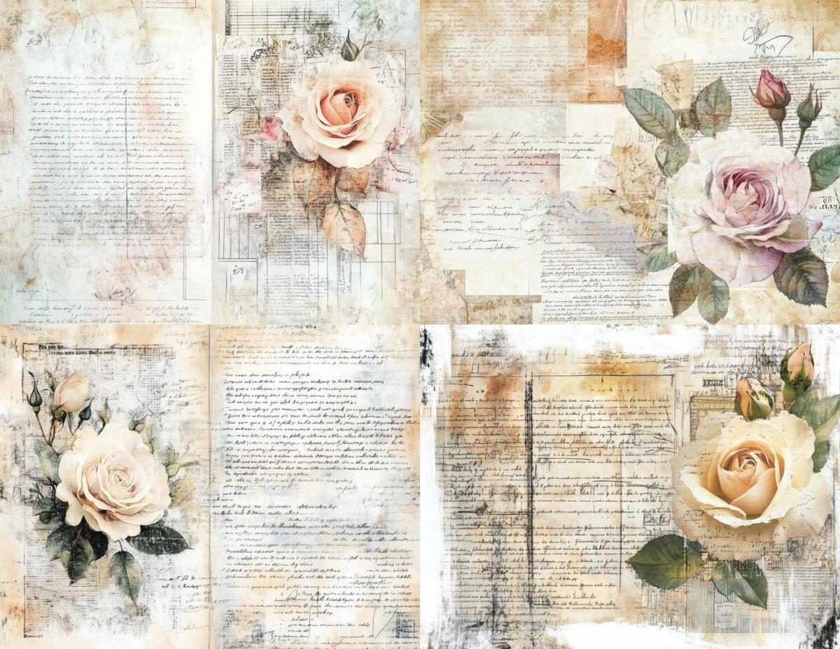 vintage preview 6 – Journal Pages