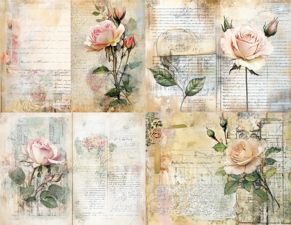 vintage preview 4 – Journal Pages