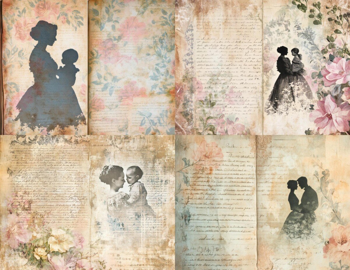 vintage preview 6 – Journal Pages