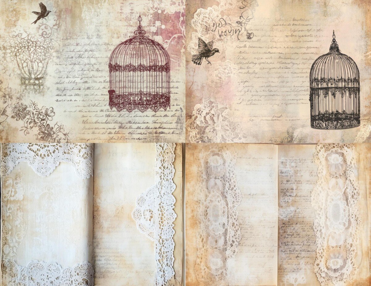 vintage preview 3 – Journal Pages
