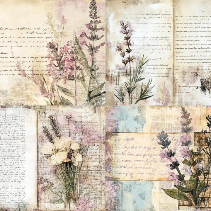 botanical preview 2 – Fussy Cuts