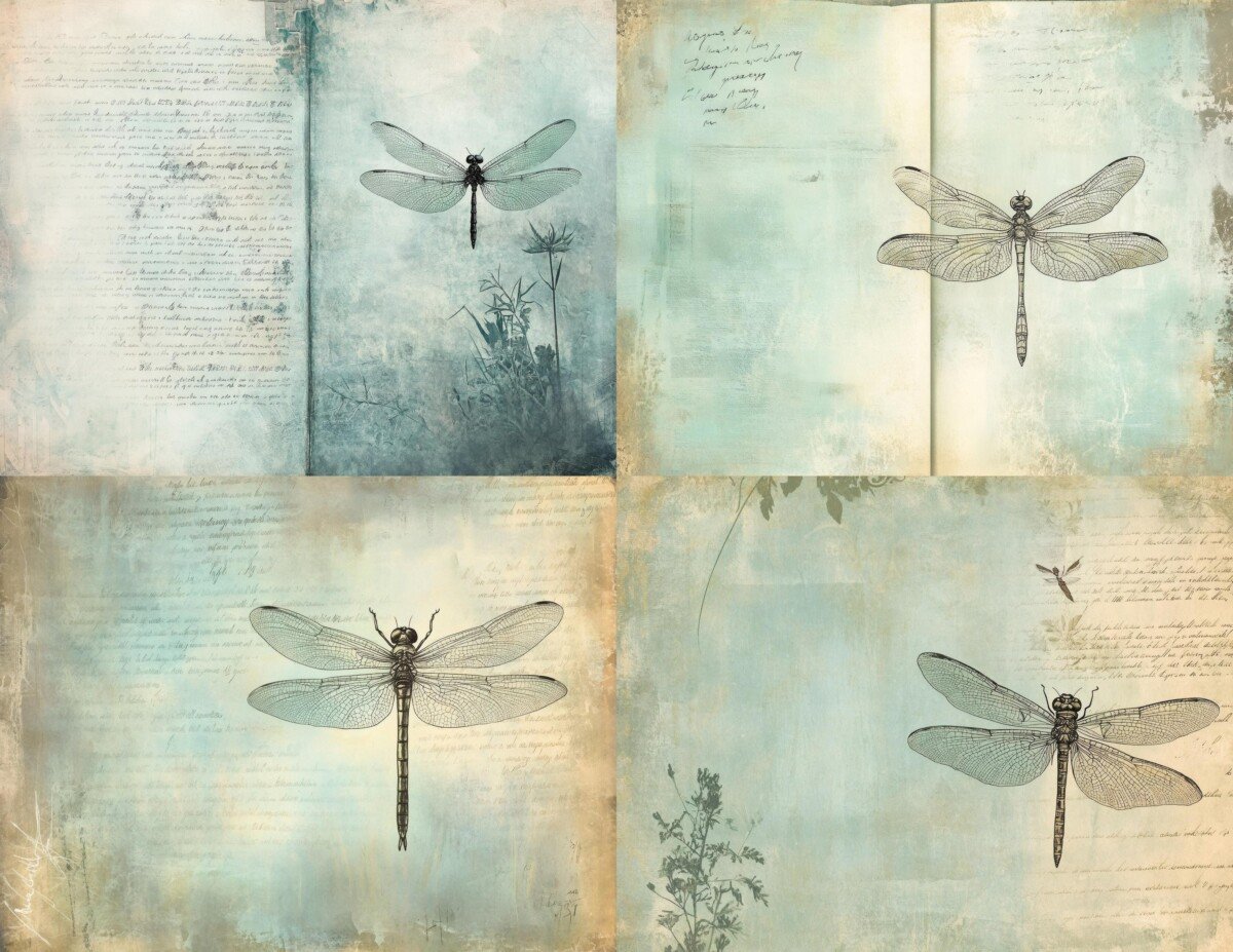 dragonfly preview 2 – Journal Pages