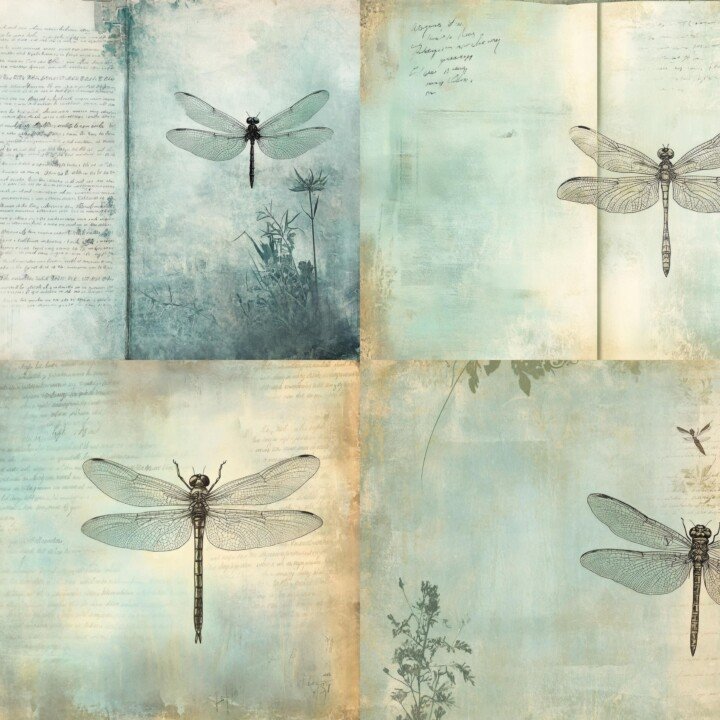 dragonfly preview 2 – Journal Pages
