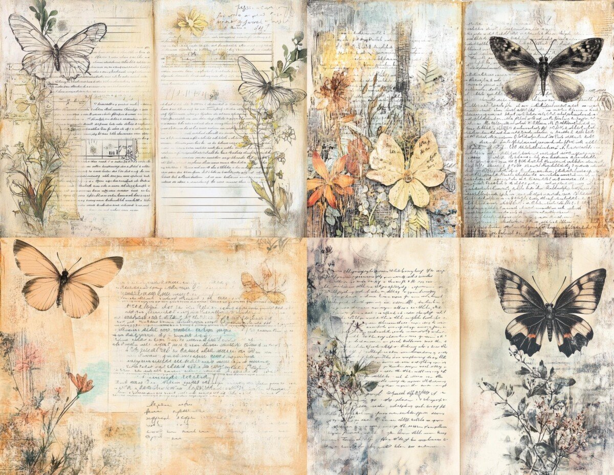 vintage preview 4 – Journal Pages