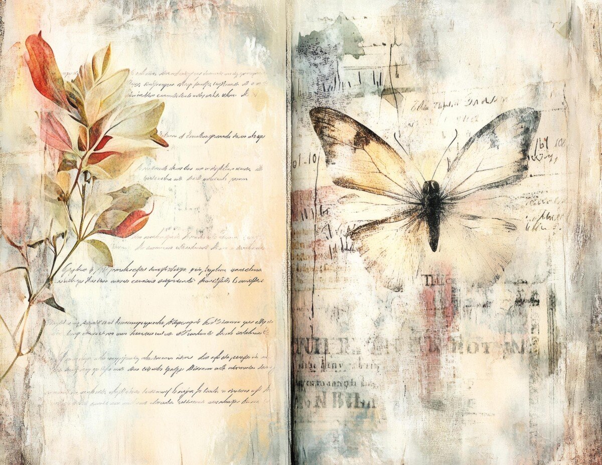 vintage preview 8 – Journal Pages
