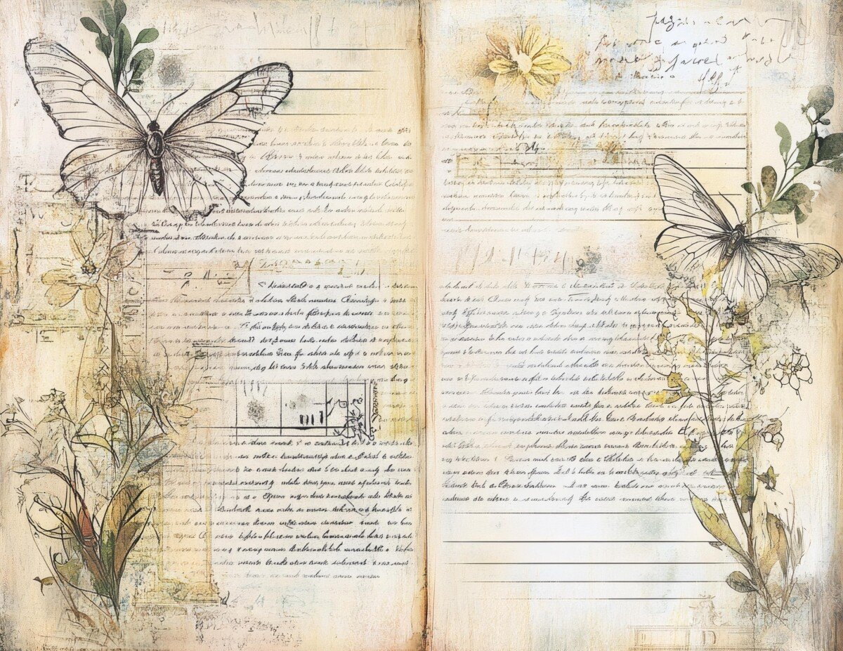 vintage preview 10 – Journal Pages