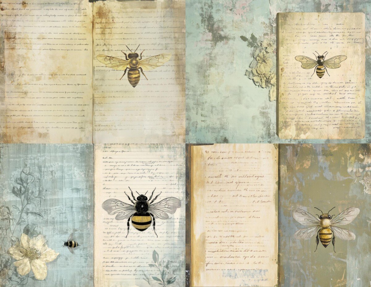 vintage preview 2 – Journal Pages