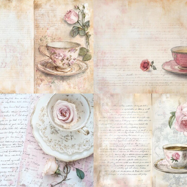 vintage preview 2 – Journal Pages