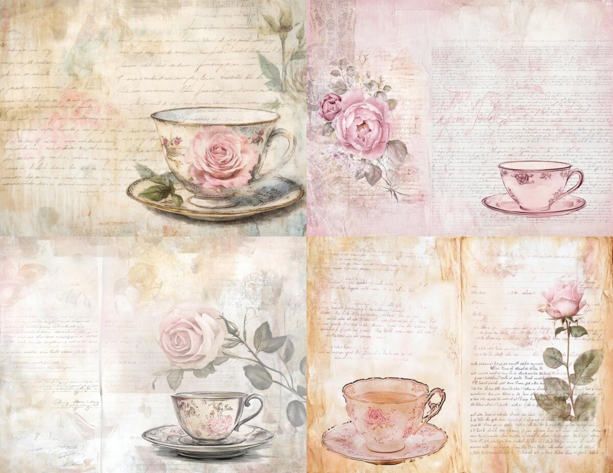 vintage preview 4 – Journal Pages