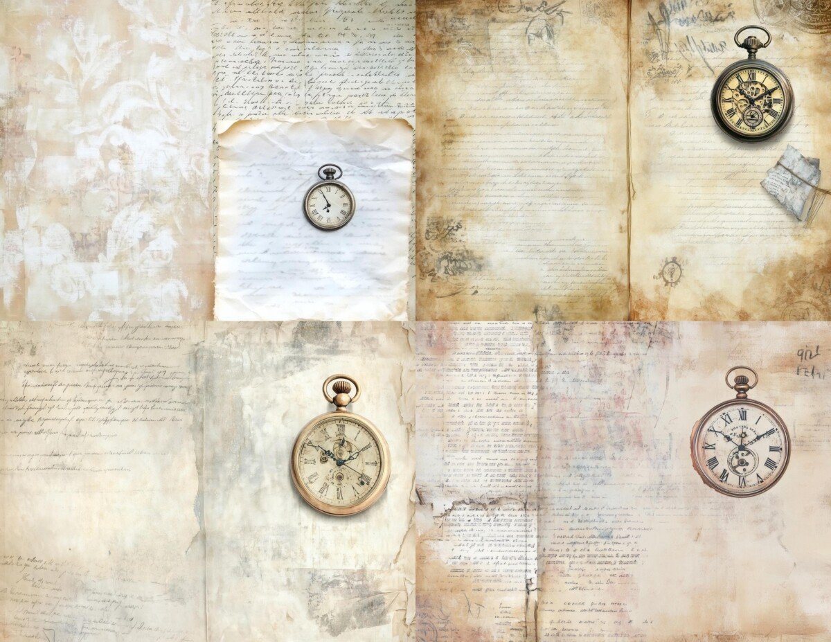 vintage preview 2 – Journal Pages