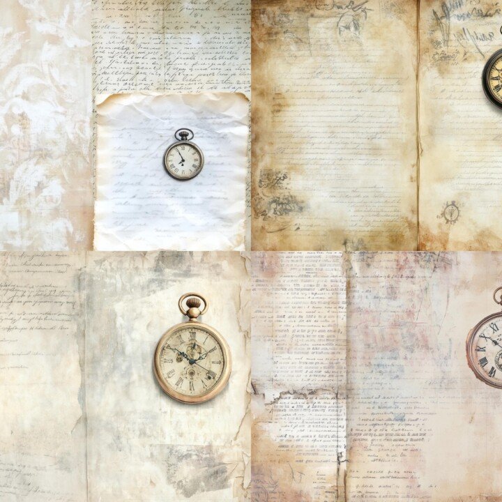 vintage preview 2 – Journal Pages