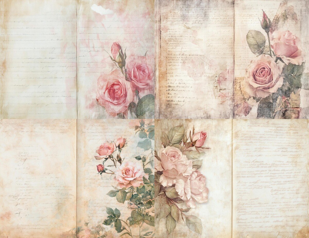 vintage preview 7 – Journal Pages