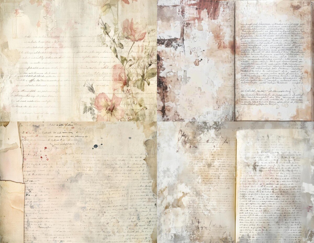 vintage preview 7 – Journal Pages