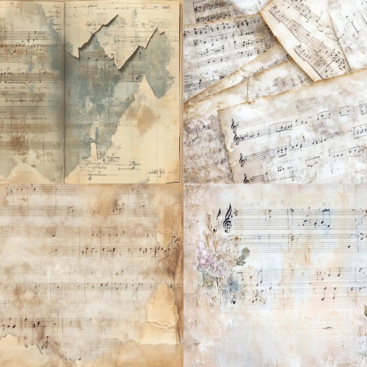 vintage preview 2 – Journal Pages