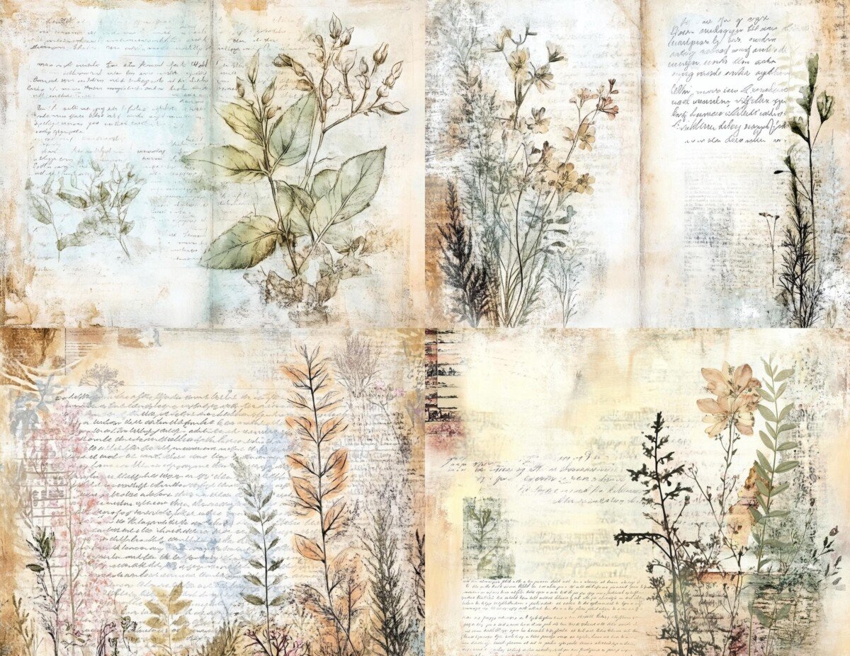 vintage preview 4 – Journal Pages
