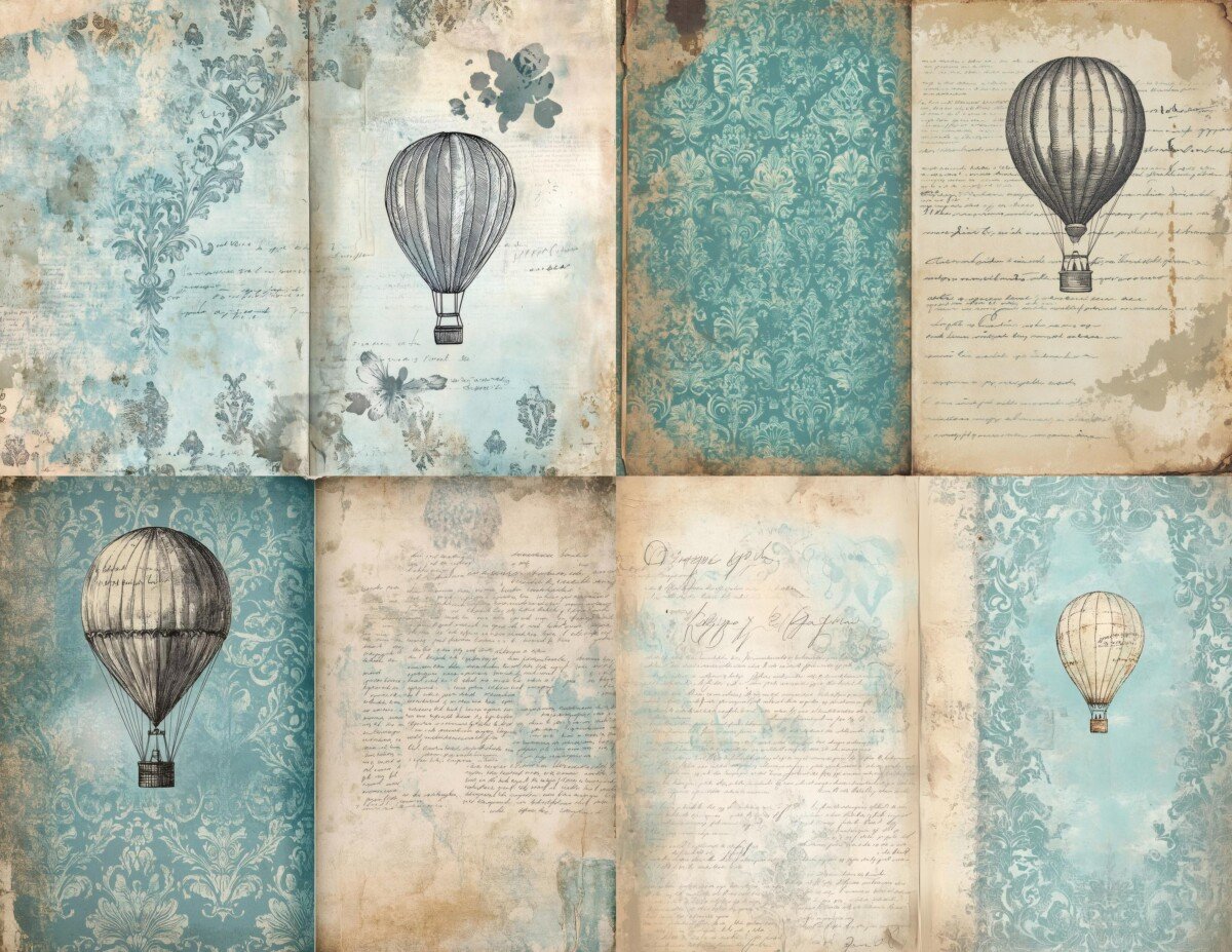 vintage preview 3 – Journal Pages