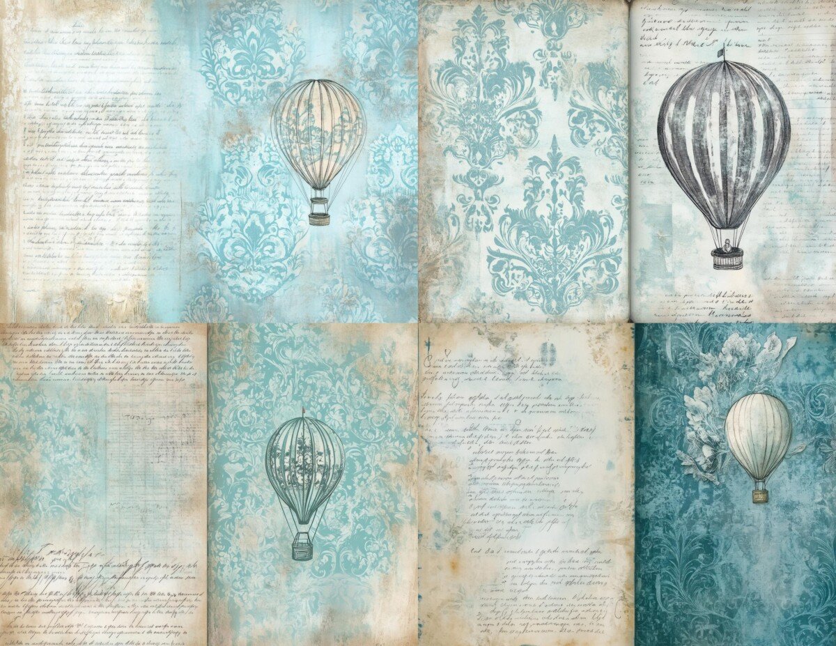 vintage preview 4 – Journal Pages