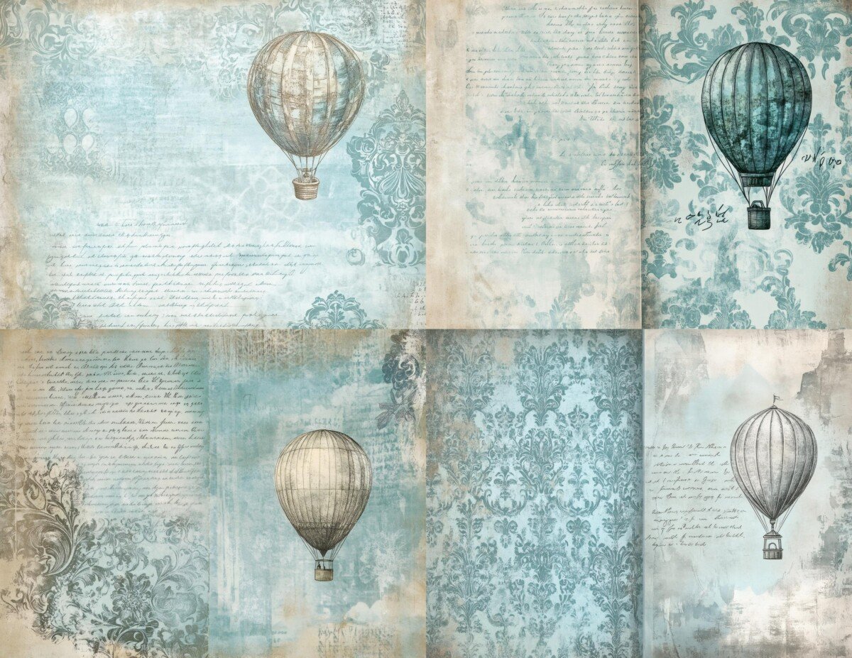 vintage preview 2 – Journal Pages
