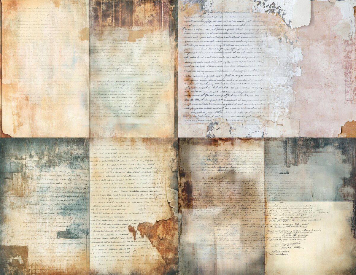 vintage preview 3 – Journal Pages