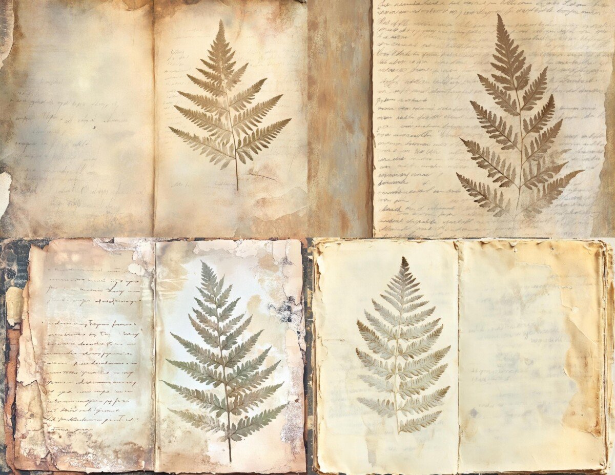 vintage preview 6 – Journal Pages