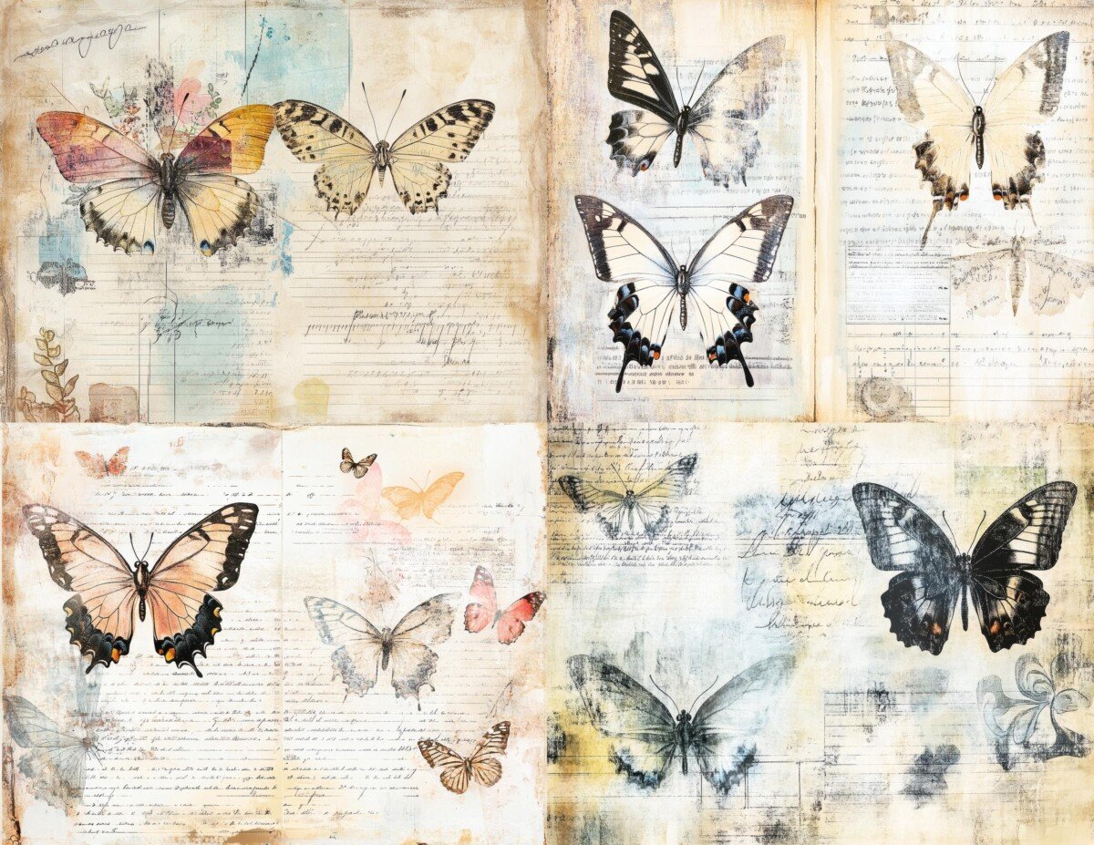 vintage preview 5 – Journal Pages